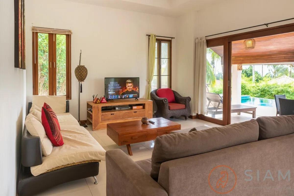 Sweet Heaven Villa 2Br Private Pool & Jungle View Ko Samui Exteriér fotografie